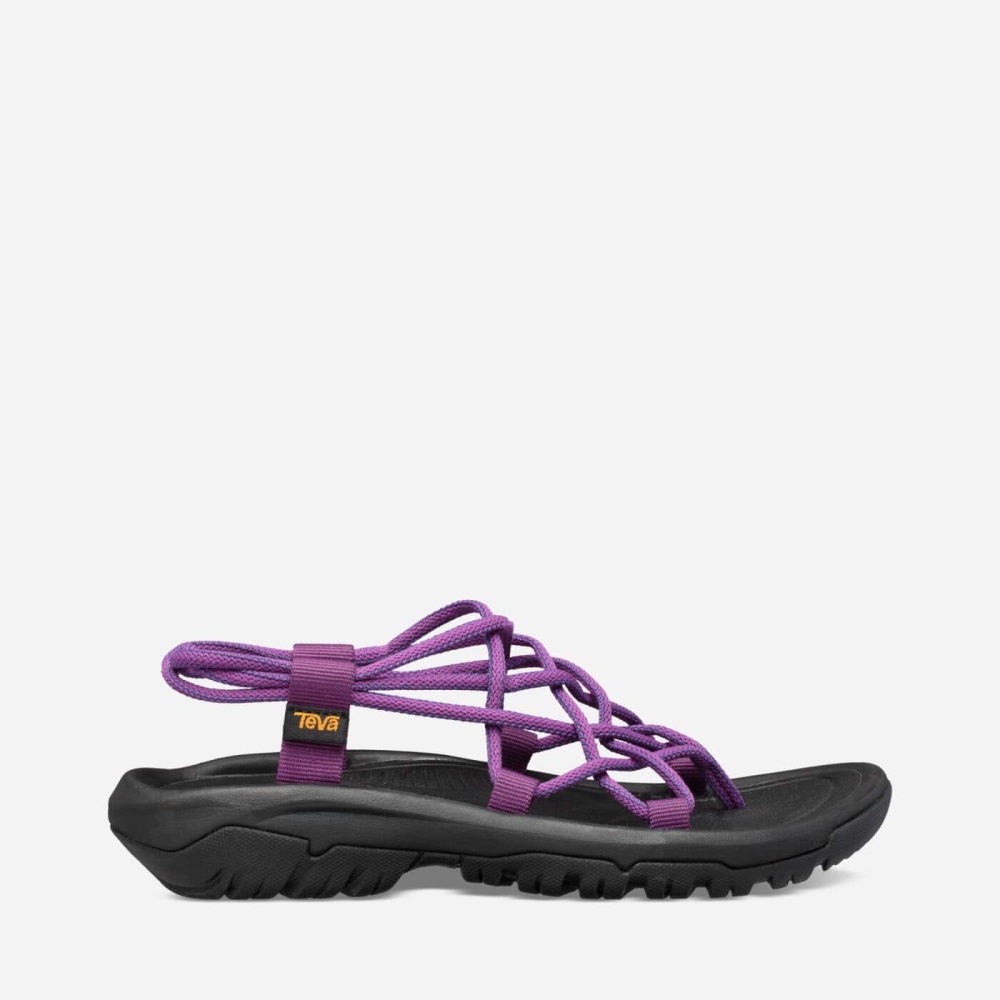 Teva Hurricane XLT Infinity Women's Black / Purple Hiking Sandals CA59879 Canada Online